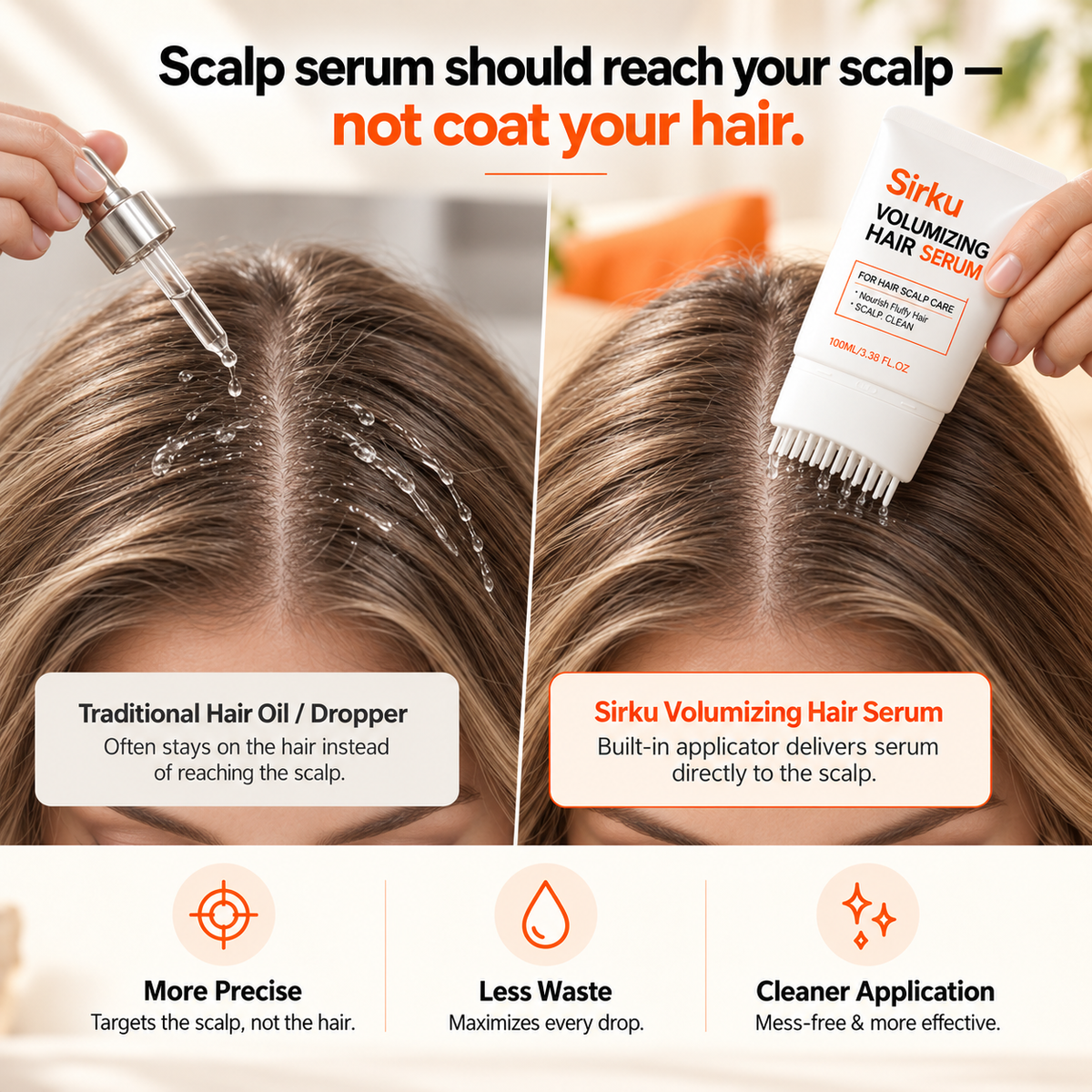 SORLI Precision Scalp Serum + Applicator